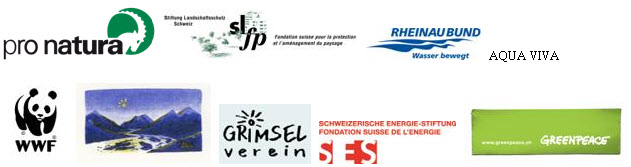 Grimsel-Konzession setzt ein falsches Signal Logo Umweltverbände