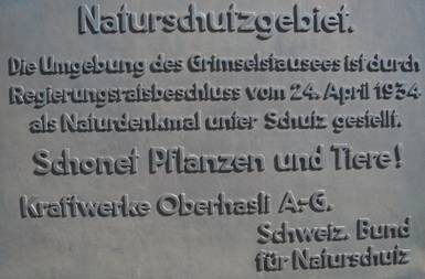 Naturschutzgebiet Tafel 1934 Naturschutzgebiet Tafel 1934